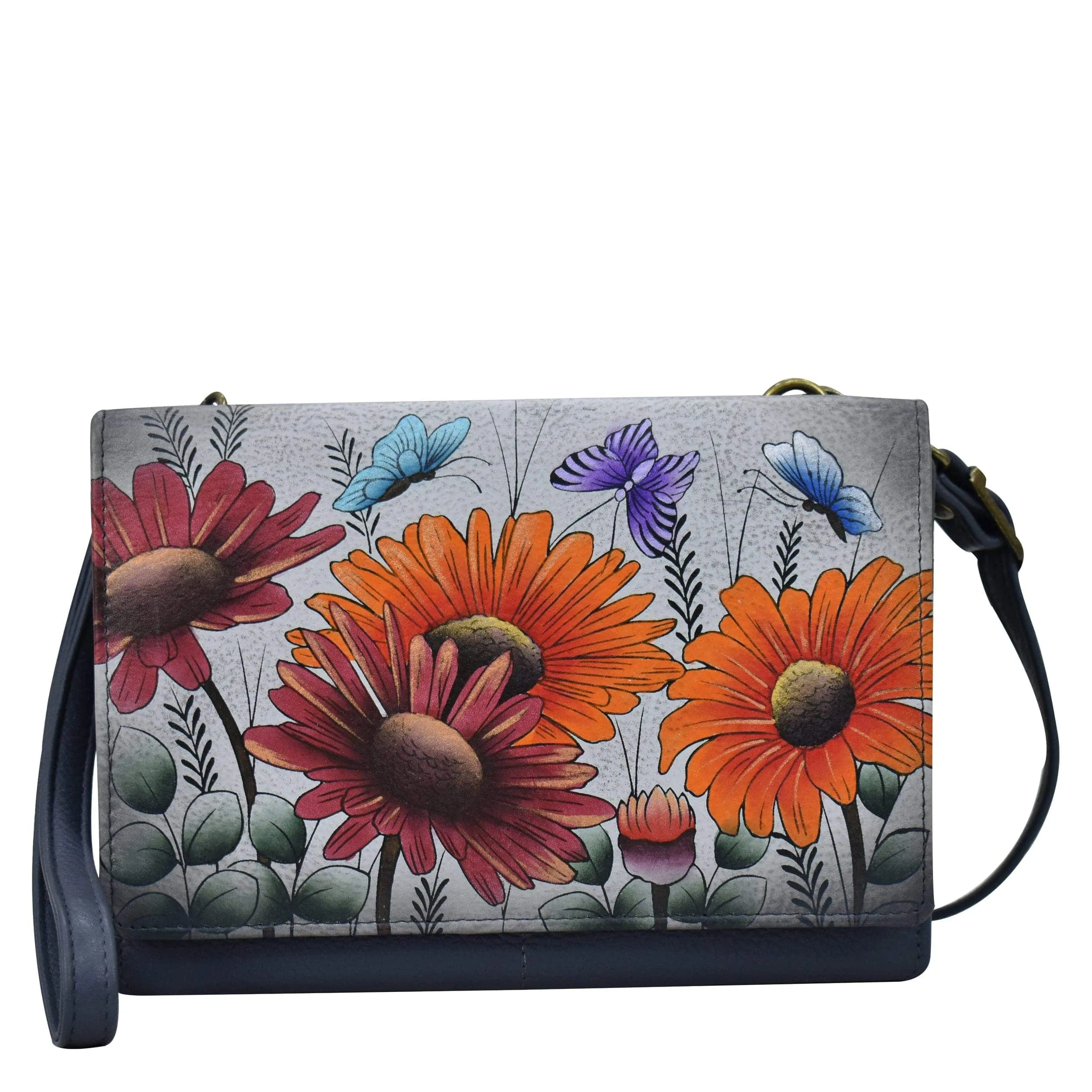 4 In 1 Organizer Crossbody/Belt Bag/Clutch/Wristlet - 1903