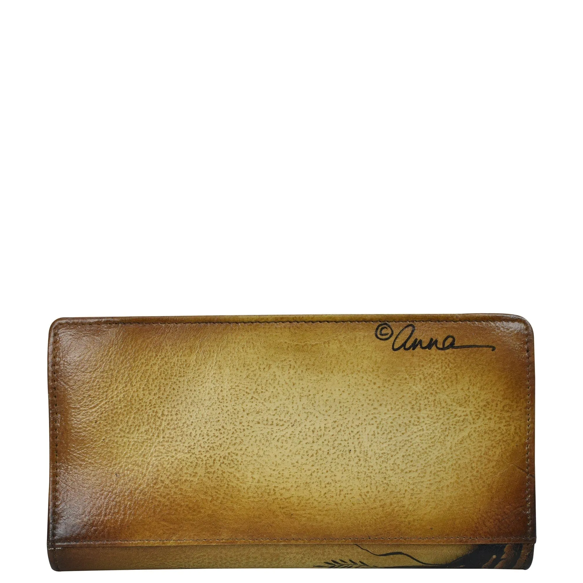 Bi-Fold Wallet With Strap - 1856