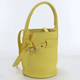 CELINE 18742 3A4U Handbag Big Bag Nano Basket Shoulder bag leather yellow Women