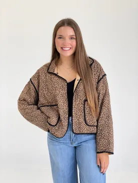 Celine Leopard Jacket