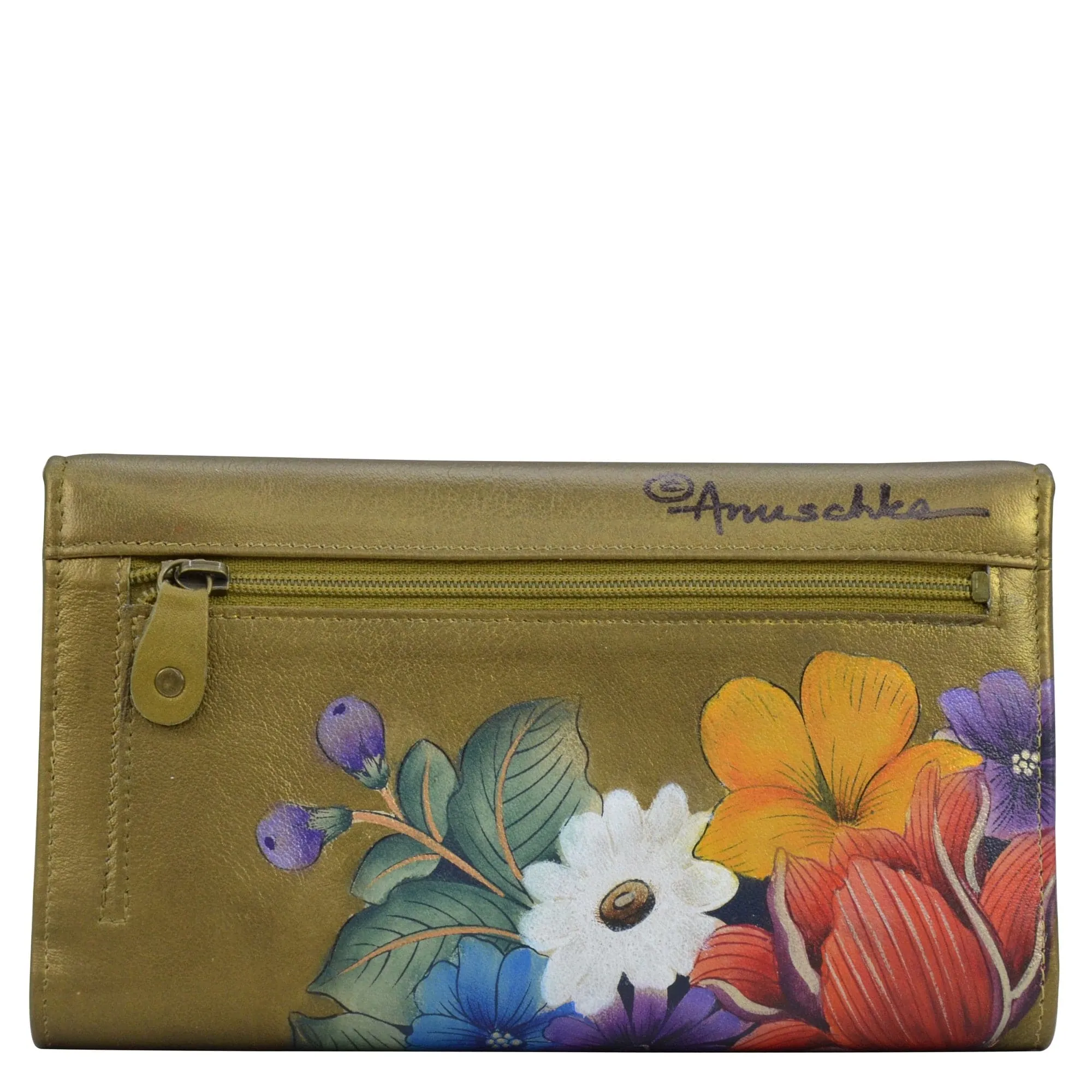 Checkbook Clutch with RFID - 1153