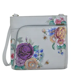 Crossbody With Front Zip Organizer - 651