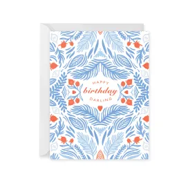 Happy Birthday Darling - Card for Her