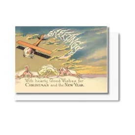 Hearty Good Wishes Holiday Cards, Set of 6