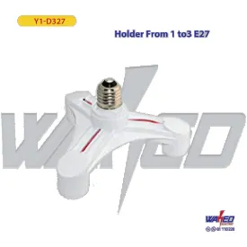 Lamp Holder - 3 in 1 - E27