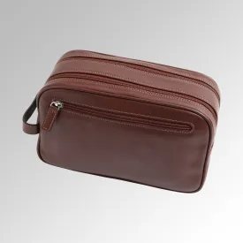 LEATHER SHAVING CASE