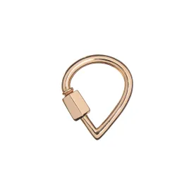 Marla Aaron 14k Yellow Gold Baby Drop Lock