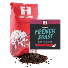 Organic French Roast Coffee, 5lb whole bean