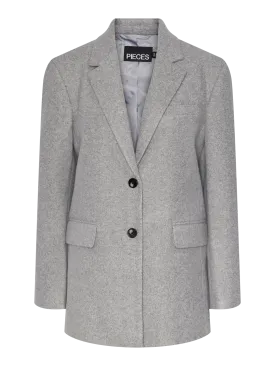 PCMAGDA Blazer - Medium Grey Melange