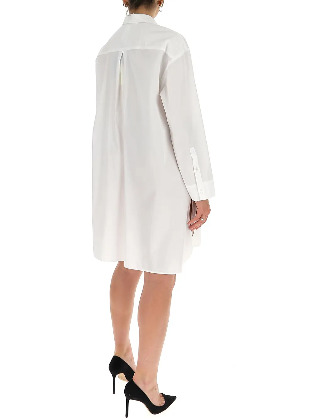 'S Max Mara Long-Sleeve Shirt Dress