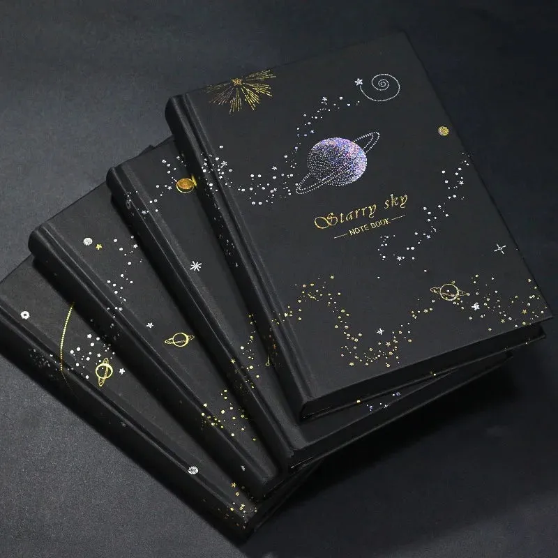 Starry Sky Secret Language Hardcover Journal