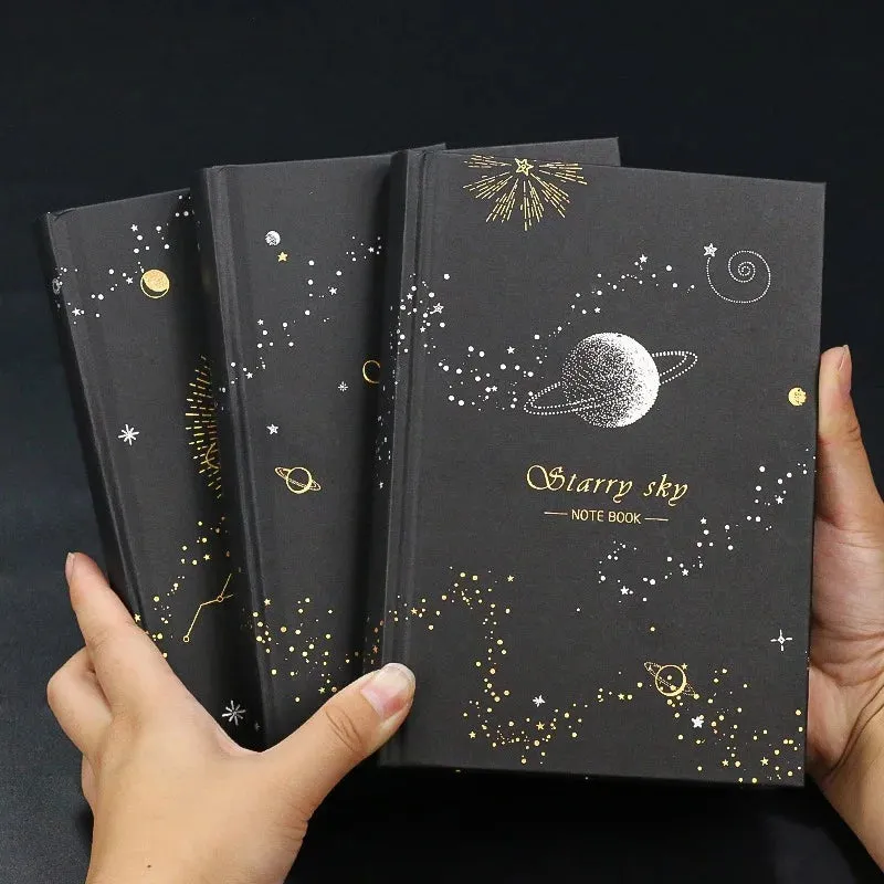 Starry Sky Secret Language Hardcover Journal