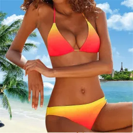 Swimsuit Gradient Series Split Swimsuit