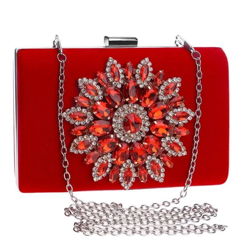 The Adalene Handbag Clutch Purse - Multiple Colors